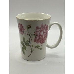 Gracie China Coastline Imports Pink And Orange Floral Mug